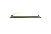 PLUMLINE MANDARA DOUBLE TOWEL RAIL 800 S/ST POLISHED ROUND