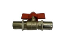 VALSIR VU0000731 BRASS BUTTERFLY BALL VALVE 20mm