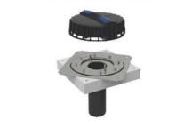 GEBERIT PLUVIA ROOF OUTLET & FASTENING FLANGE 25L 359.098.001