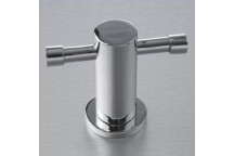 GV DI BELLA 3323 DEMOLA DOUBLE ROBE HOOK CHROME