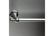 GV DI BELLA CC4730 ROMA SINGLE TOWEL RAIL CHROME