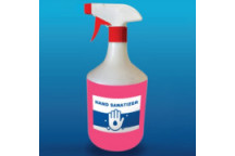 LIQUID HAND SANITIZER 1LT TRIGGER SPRAY 70% ALCOHOL