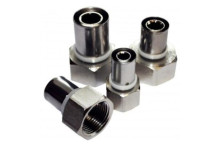 RIFENG STRAIGHT FEMALE ADAPTOR BRASS 20x3/4 CRIMPED
