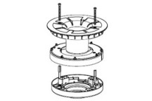 VALSIR VS0420059 OVERFLOW KIT FOR RAINPLUS 110