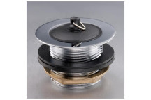 GIO BTW101 BATH WASTE & RUBBER PLUG 40MM