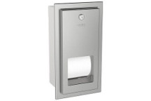 FRANKE 2120102 RODAN RECESSED DOUBLE TOILET ROLL HOLDER RODX672E