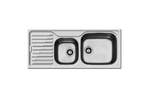 KWIKOT SDI-116-DRHB SS RIGHT ONE & HALF BOWL DROP-IN SINK 1160X500