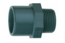 uPVC S/WELD MALE ADAPTOR 63x1.1/2 GREY