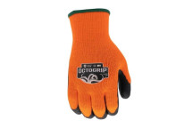 OCTOGRIP GLOVE COLD WEATHER (ORANGE) POLYKNIT/FOAM LATEX - MED OG450