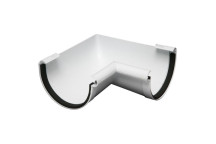 MARLEY HALF ROUND PVC GUTTER ANGLE INTERNAL x90 DA503