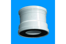 PVC SV PAN CONNECTOR 110mm STRAIGHT RR S110PC