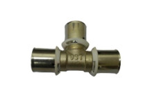 VALSIR PEXAL REDUCING TEE BRASS 20X16 VU0000670