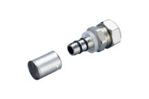 RIFENG STRAIGHT COMPRESSION COUPLING FOR COPPER 16x15mm CRIMPED