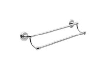 BATHROOM BUTLER 2182 DOUBLE TOWEL RAIL 600 POLISHED CHROME