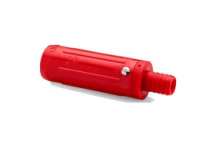 FIRE HOSE REEL PLASTIC NOZZLE ONLY (BLACK/RED)