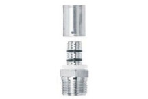 RIFENG STRAIGHT MALE ADAPTOR BRASS 50x1.1/2 CRIMPED