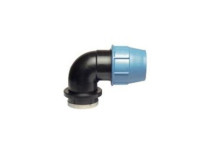 HDPE COMPRESSION ELBOW FEMALE BSP 63X2