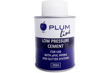 PLUMLINE LOW PRESSURE PVC WELD & BRUSH 250ML