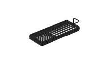 BATHROOM BUTLER 3122 SHOWER AND SOAP SHELF MATT BLACK