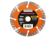 CUTTING DISC STANDARD DIAMOND (MASONRY) 115MM