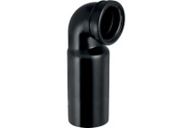 GEBERIT 241.899.00.1 90X90 BEND with LIP SEAL CONNECTOR FOR WH PAN