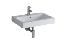 GEBERIT 124060000 ICON WASH BASIN 1TH 600mm WHITE