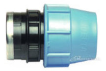HDPE COMPRESSION ADAPTOR BSP FEMALE 75X2.1/2