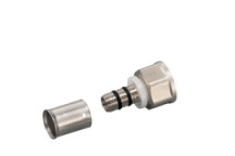 RIFENG STRAIGHT FEMALE ADAPTOR BRASS 40x1.1/4 CRIMPED