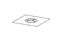 VALSIR VS0420150 520X520 GALV PLATE FOR RAINPLUS OUTLET 110