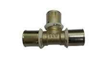 VALSIR PEXAL EQUAL TEE BRASS 20mm VU0000621