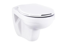 COBRA WELCOME WALL HUNG PAN WHITE