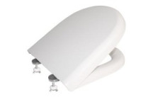 PENNYWARE 411-65302 PARKER COMPACT TOILET SEAT & PLASTIC HINGE WHITE