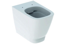 GEBERIT 500.840.00.1 SMYLE SQUARE BACK TO WALL RIMFREE PAN WHITE