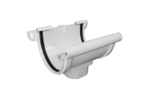 MARLEY HALF ROUND PVC GUTTER OUTLET DO503