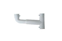 MARLEY ETC03 WHITE DOUBLE SINK TRAP COMBO 40X40X300