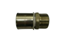 VALSIR VU0000540 STRAIGHT MALE ADAPTOR DR BRASS 16X1/2