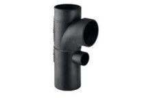 GEBERIT 110x56mm SILENT COMBINED T BRANCH FITTING 310.813.14.1