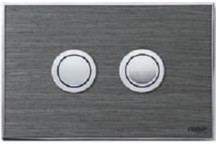 VALSIR VS0876047 DESIGN PLATE WOOD GREY OAK SQUARE BUTTONS SATIN