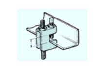 BEAM FLANGE  G CLAMP 8MM HOLE GALVANISED