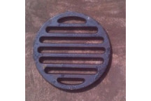 CI FLAT ROUND GULLEY GRATE LD 140mm