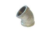 GALVANISED ELBOW FXF 45 DEGREE 100mm