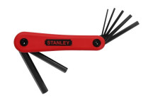 STANLEY ALLEN KEY SET 7PC 2.5-10MM (FOLDING) 69-262