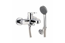 STH KAPPA W/T BATH MIXER INC H/SHOWER CP 15mm