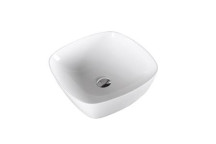 PLUMLINE MAHALE II ROUNDED 0TH F/STANDING BASIN 405x405x140 HIGH