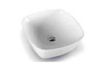 PLUMLINE MAHALE II ROUNDED 0TH F/STANDING BASIN 405x405x140 HIGH