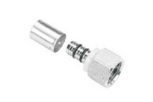 RIFENG STRAIGHT FEMALE ADAPTOR BRASS 50x1.1/2 CRIMPED