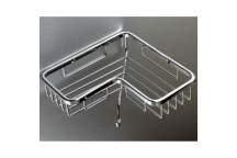 GV DI BELLA PHCC1 CORNER SOAP HOLDER & HOOK SS