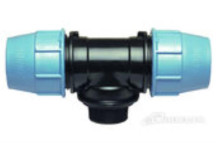 HDPE COMPRESSION TEE MALE BSP 25X3/4