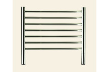 JEEVES CLASSIC H400 HEATED TOWEL RAIL STRAIGHT LEFT SS