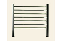 JEEVES CLASSIC H400 HEATED TOWEL RAIL STRAIGHT LEFT SS